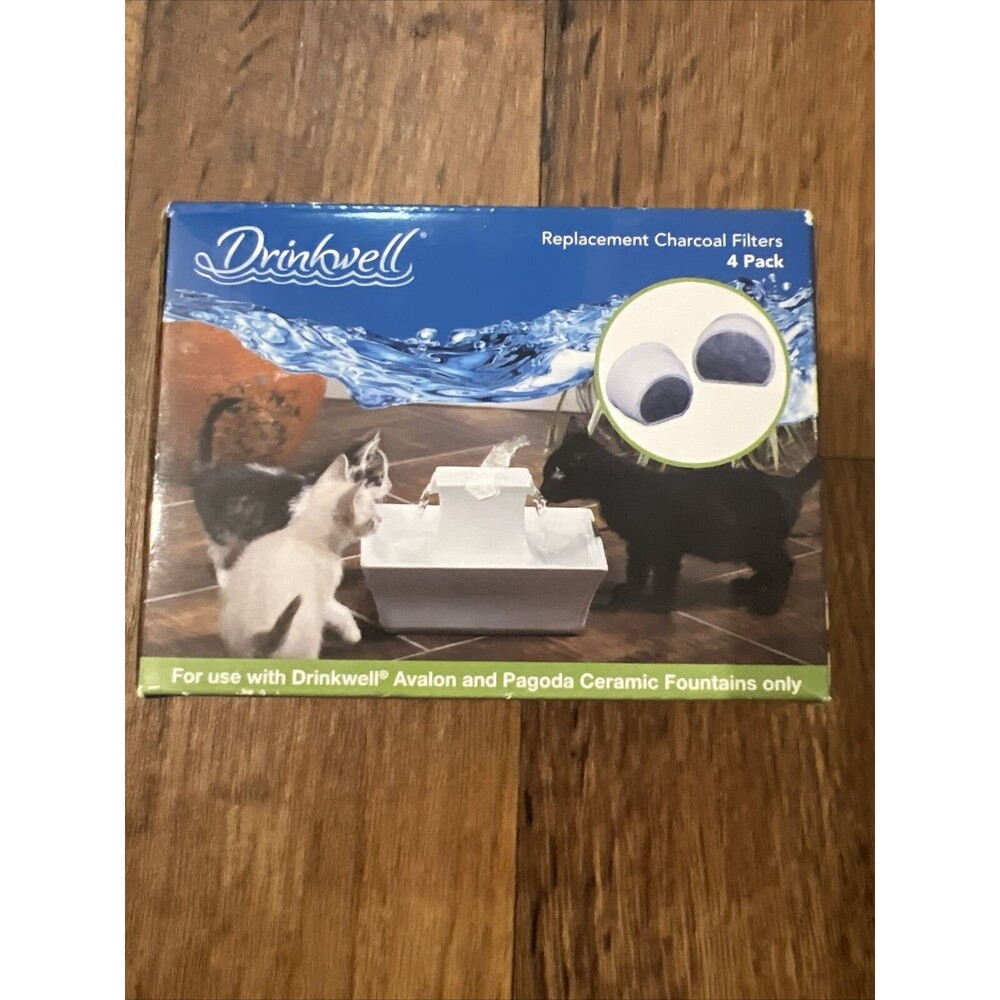 PetSafe Drinkwell Replacement Charcoal Filter  4 Filters Pack PAC00 13906